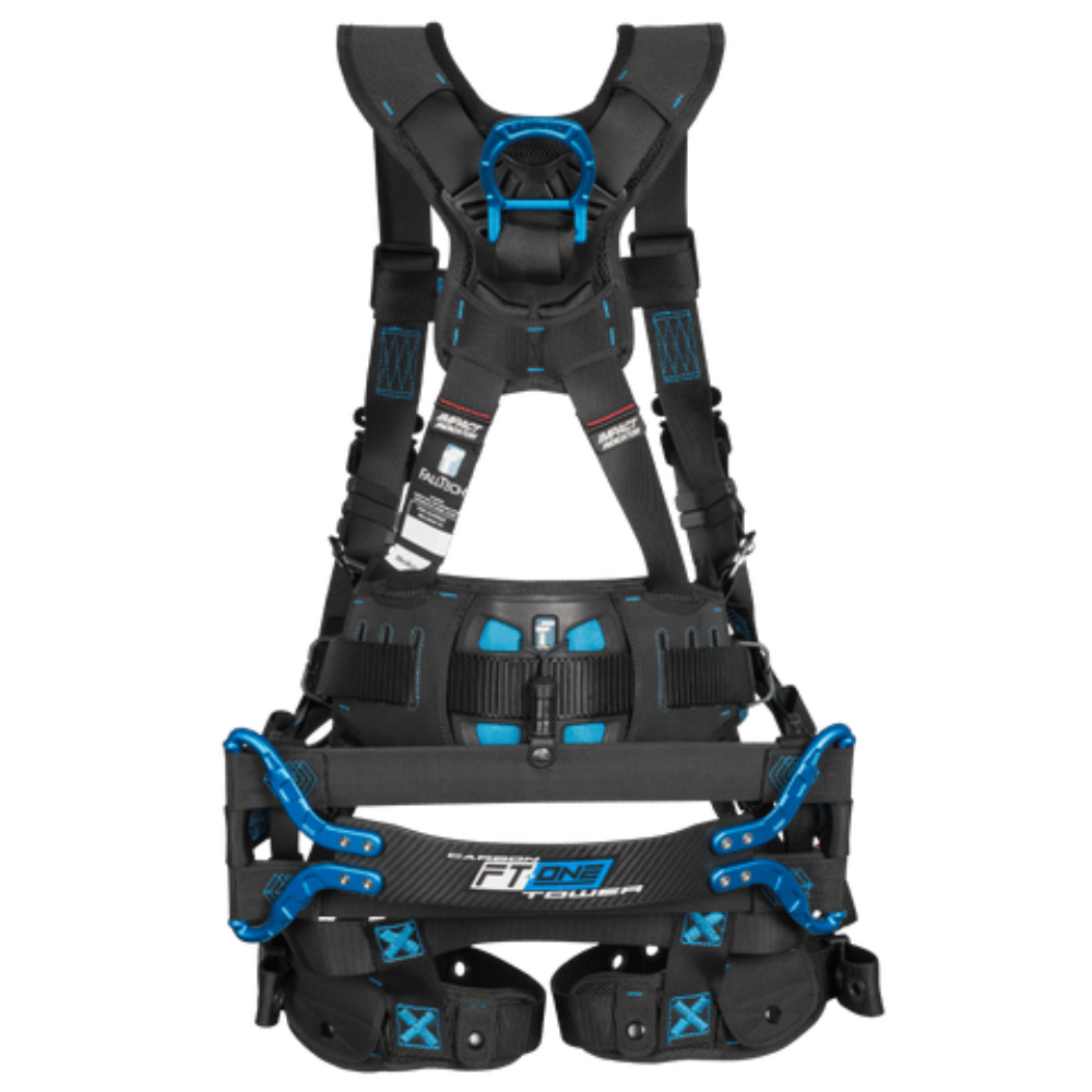 FallTech FT-One Carbon 6D Tower Climber Full Body Harness from Columbia Safety